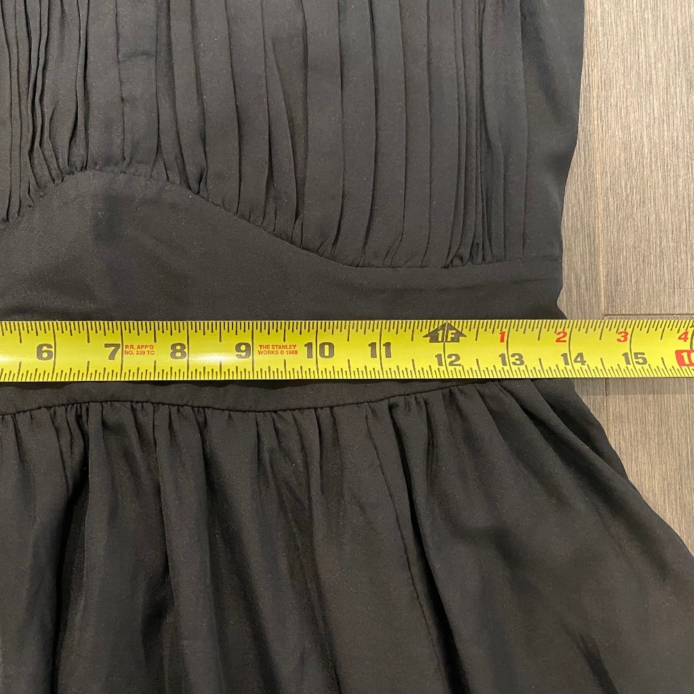 π«SOLDπ«π HOST PICK π NWT Abercrombie & Fitch Ruched Chiffon Mini Dress - Picture 12 of 13